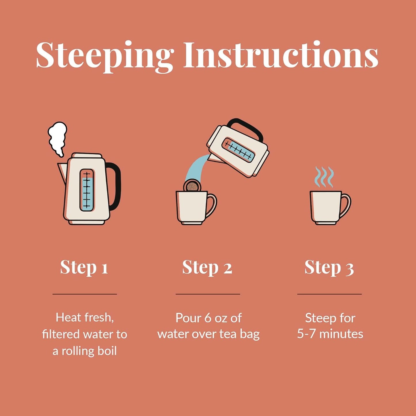 The Republic of Tea - Orange Ginger Mint Herbal Tea, 36 Tea Bag, Tin | Caffeine-free