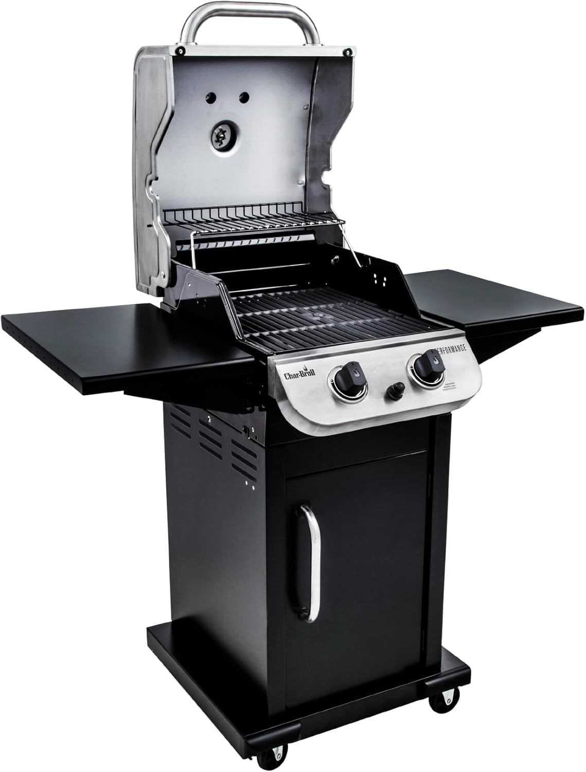 Char-Broil Performance Series Convective 2-Burner Cabinet Propane Gas Stainless Steel Grill - 463673519P1
