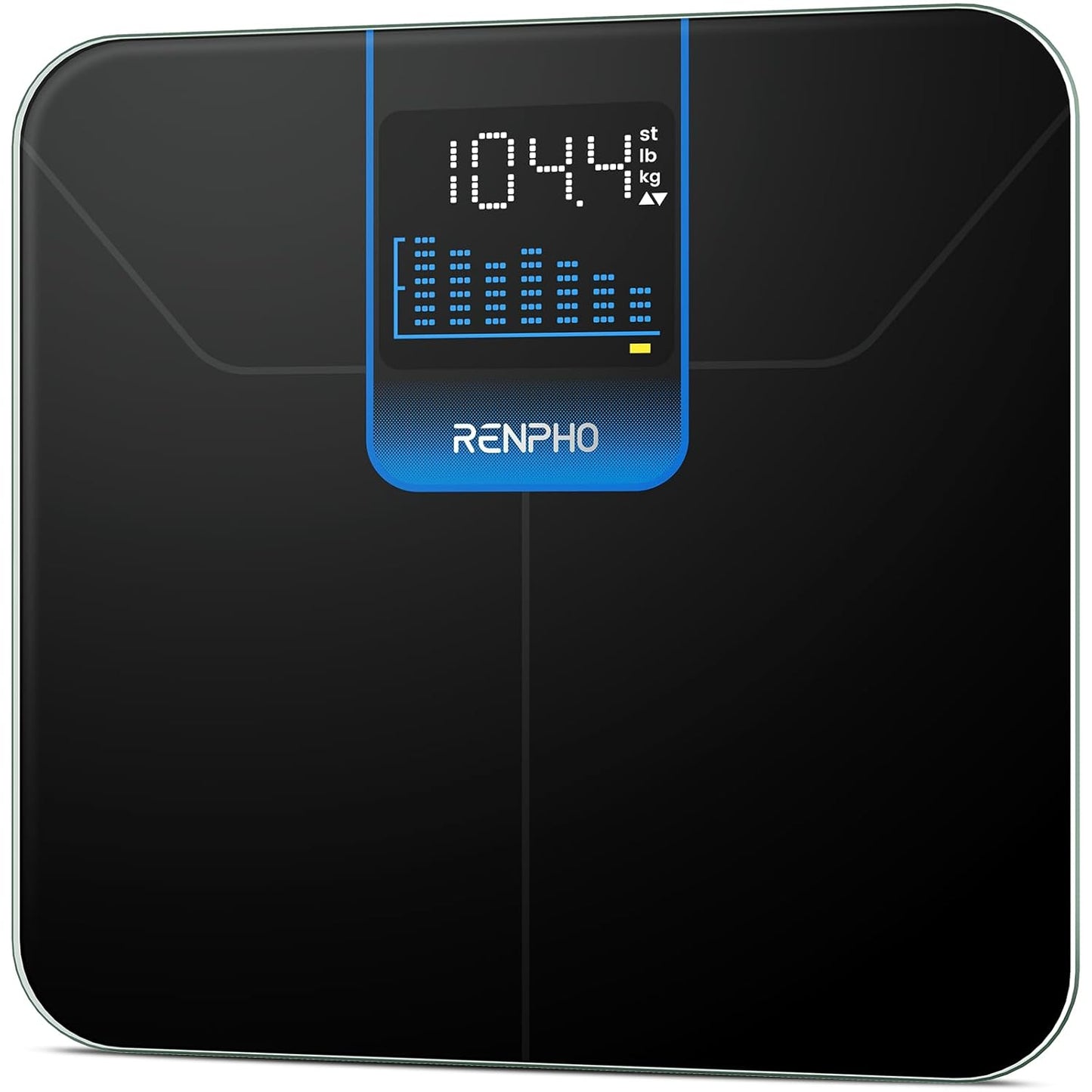 RENPHO Weight Scale with 7-Day Weight Trend, Digital Bathroom Scale for Body Weight with Large LED Display, High-Accurate Weighing Scale with Sturdy and Durable Base, 11.02", 400lbs, Core 1X