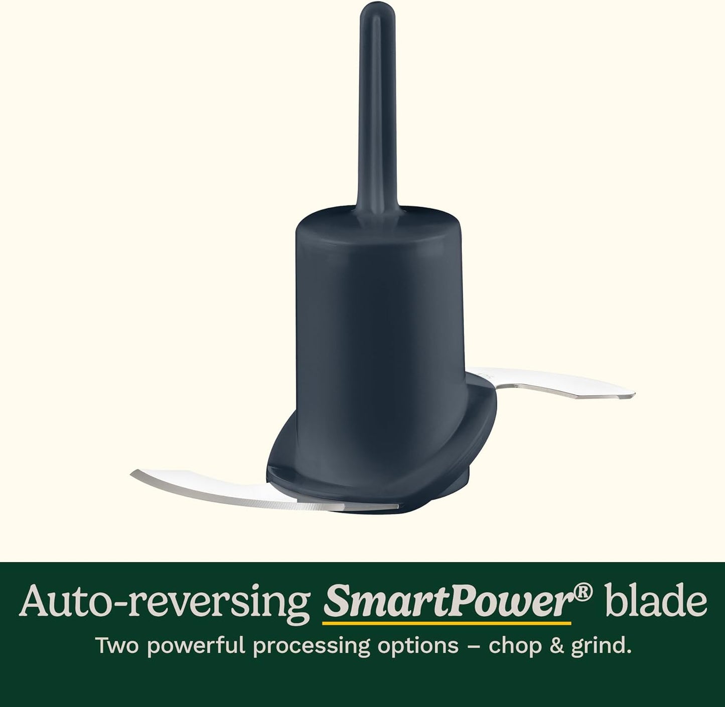 Cuisinart Mini-Prep Plus Food Processor, 24-Ounce Mini Food Processor to Chop Herbs, Vegetables, and Hard Cheese, 24-Ounce Work Bowl, Reversible Stainless Steel Blade, DLC-2ABC, Brushed Chrome