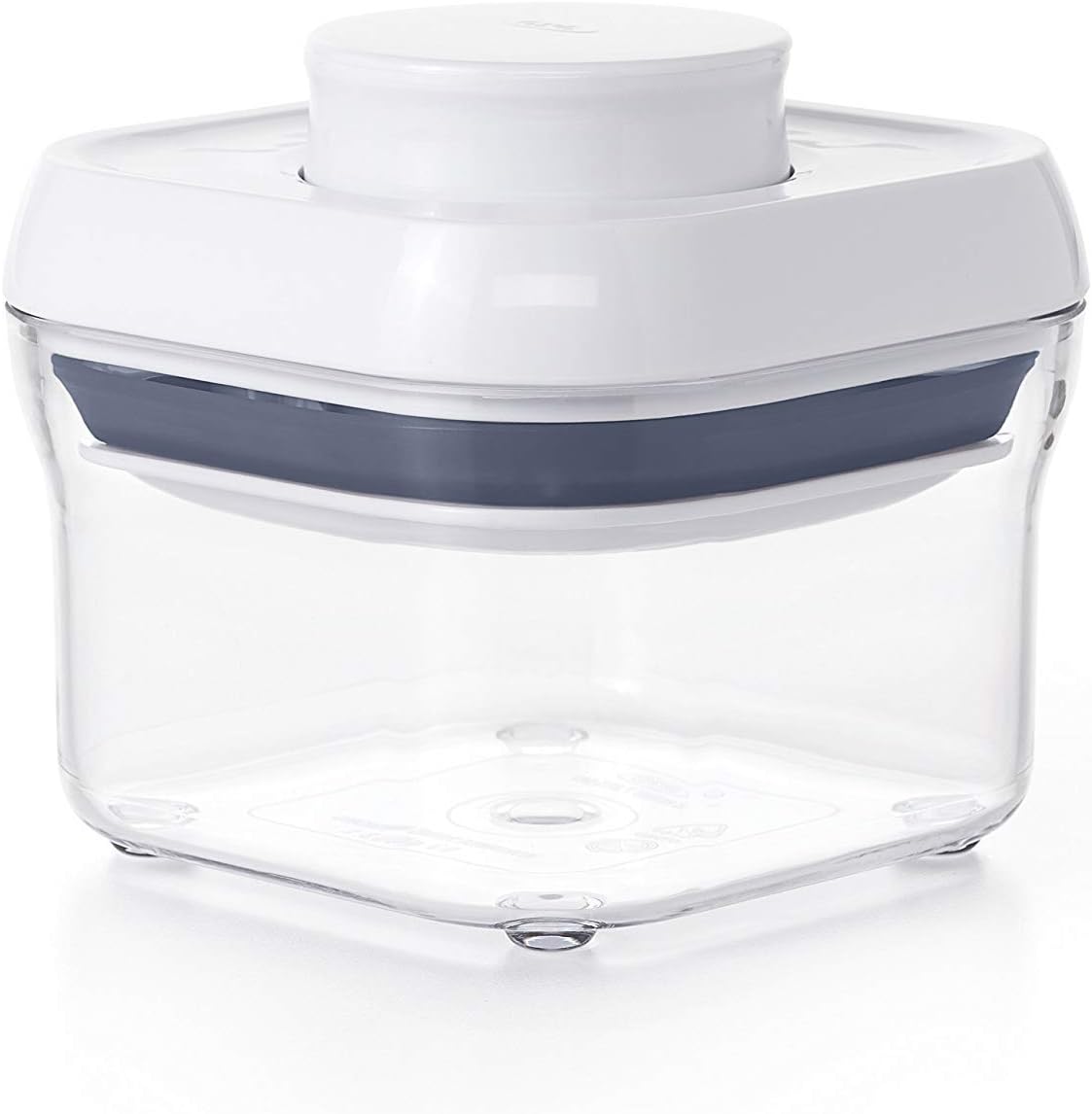 OXO Good Grips POP Small Square Storage Container, 0.3 Quart, White (1106040)