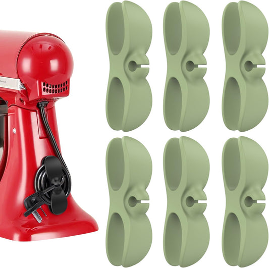 Cord Organizer for Appliances, Upgraded Kitchen Cord Organizer, Cord keeper Cord wrapper Cord holder Cord winder for Appliances Air Fryer, Coffee Maker, Blender, Pressure Cooker, Toaster