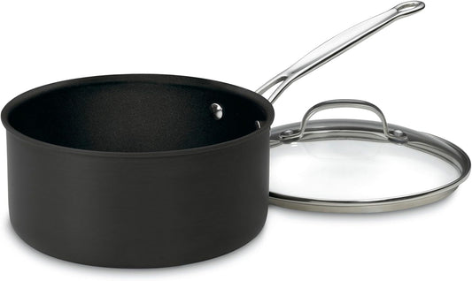 Cuisinart 6194-20 Chef's Classic 4-Quart Nonstick-Hard-Anodized, Saucepan w/Cover