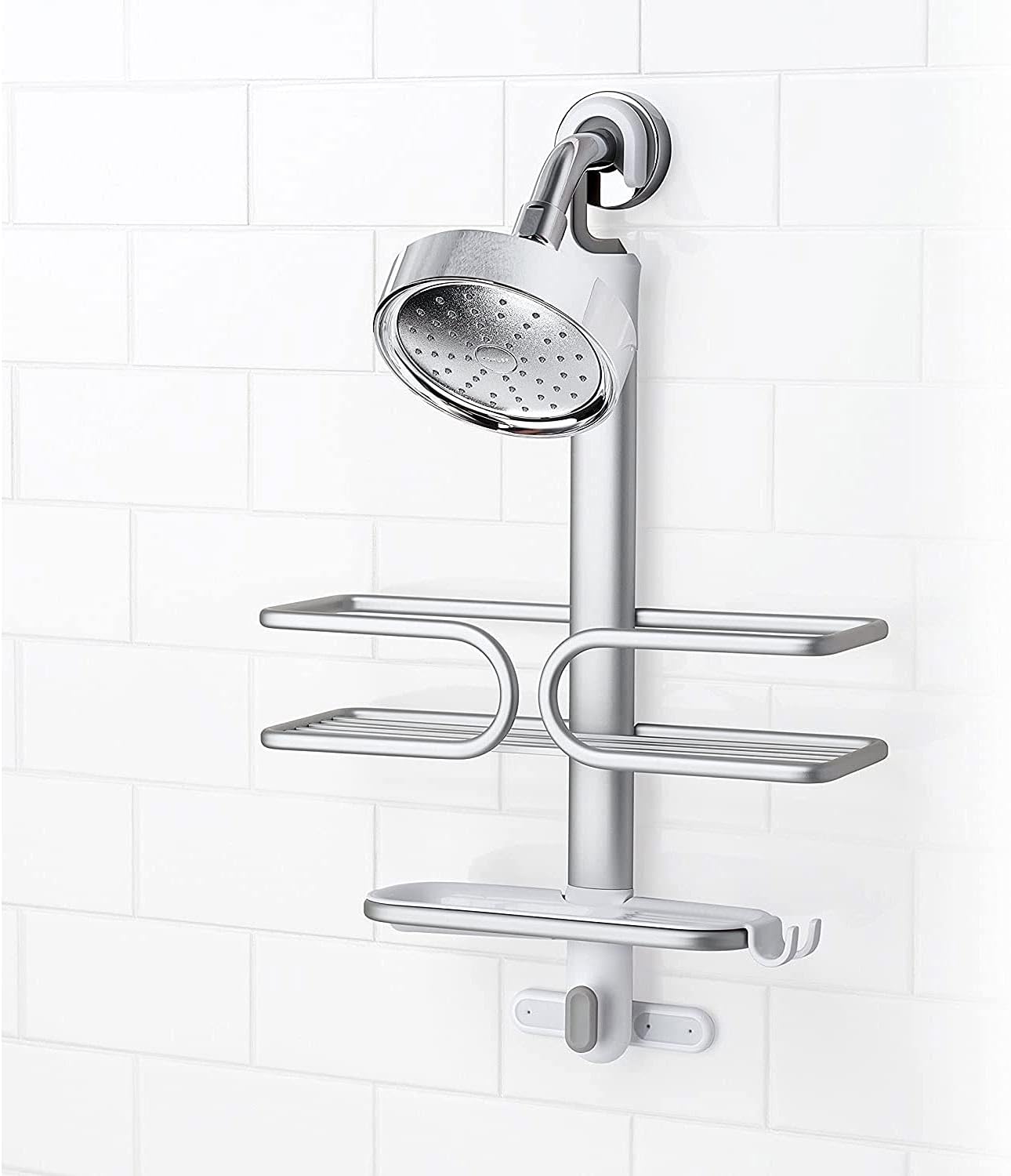 OXO Good Grips Compact Aluminum Shower Caddy