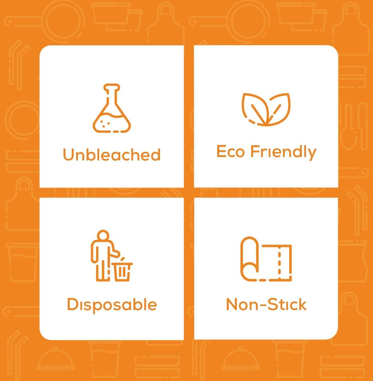 GUSTO [6.3 Inch - 125 Count] Round Air Fryer Liners Disposable – Non-Stick, Oil & Water Resistant Parchment Paper for Easy Cleanup – Fits 2-5 QT Air Fryers, Ovens & More (Formerly Comfy Package)