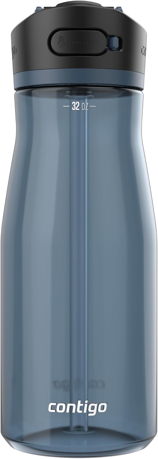 Contigo Ashland Water Bottle, 32 oz, Blueberry