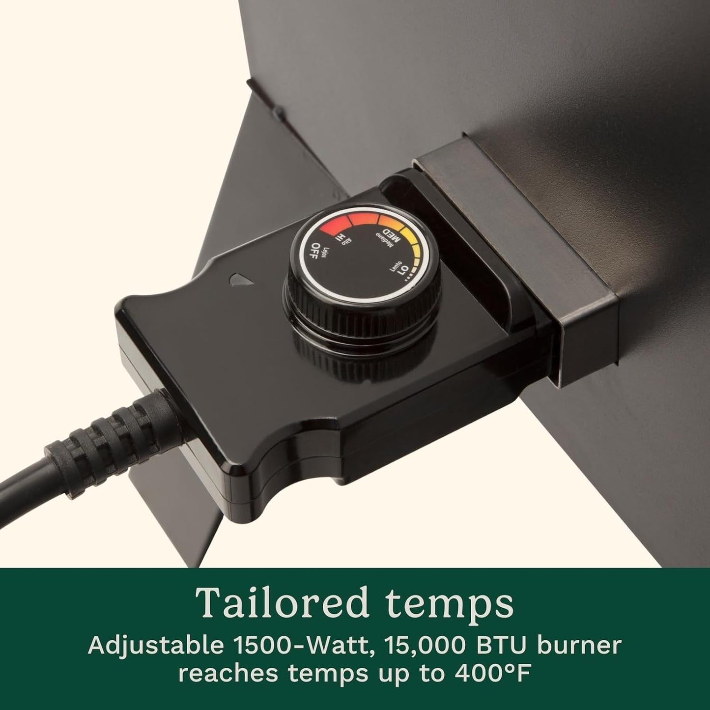 Cuisinart 30" Electric Smoker, 3 Adjustable Racks, Large Capacity BBQ Meat Smoker, Water & Wood Trays for Smoked Meat, Brisket, Salmon & Jerky, Adjustable Temperature Control