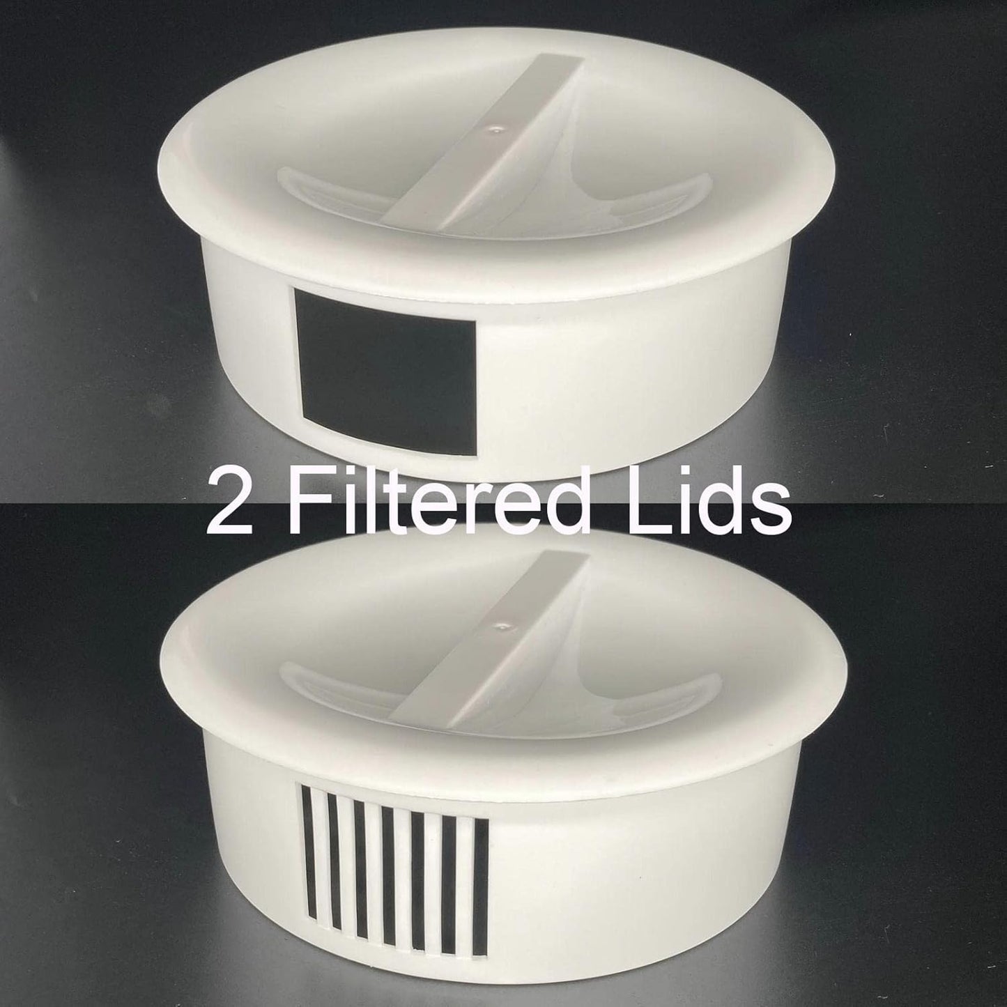 0.66 Gallon/2.5 Litre Plastic Pitcher with Lid BPA-FREE Eco-Friendly Carafes Mix Drinks Water Jug for Hot/Cold Lemonade Juice Beverage Jar Ice Tea Kettle (white, 125oz)