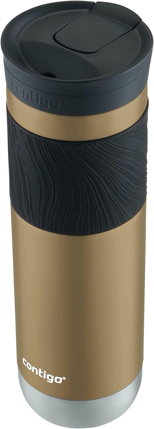 Contigo Byron 24oz & Superior 20oz Stainless Steel Travel Mugs with Leak-Proof Lids
