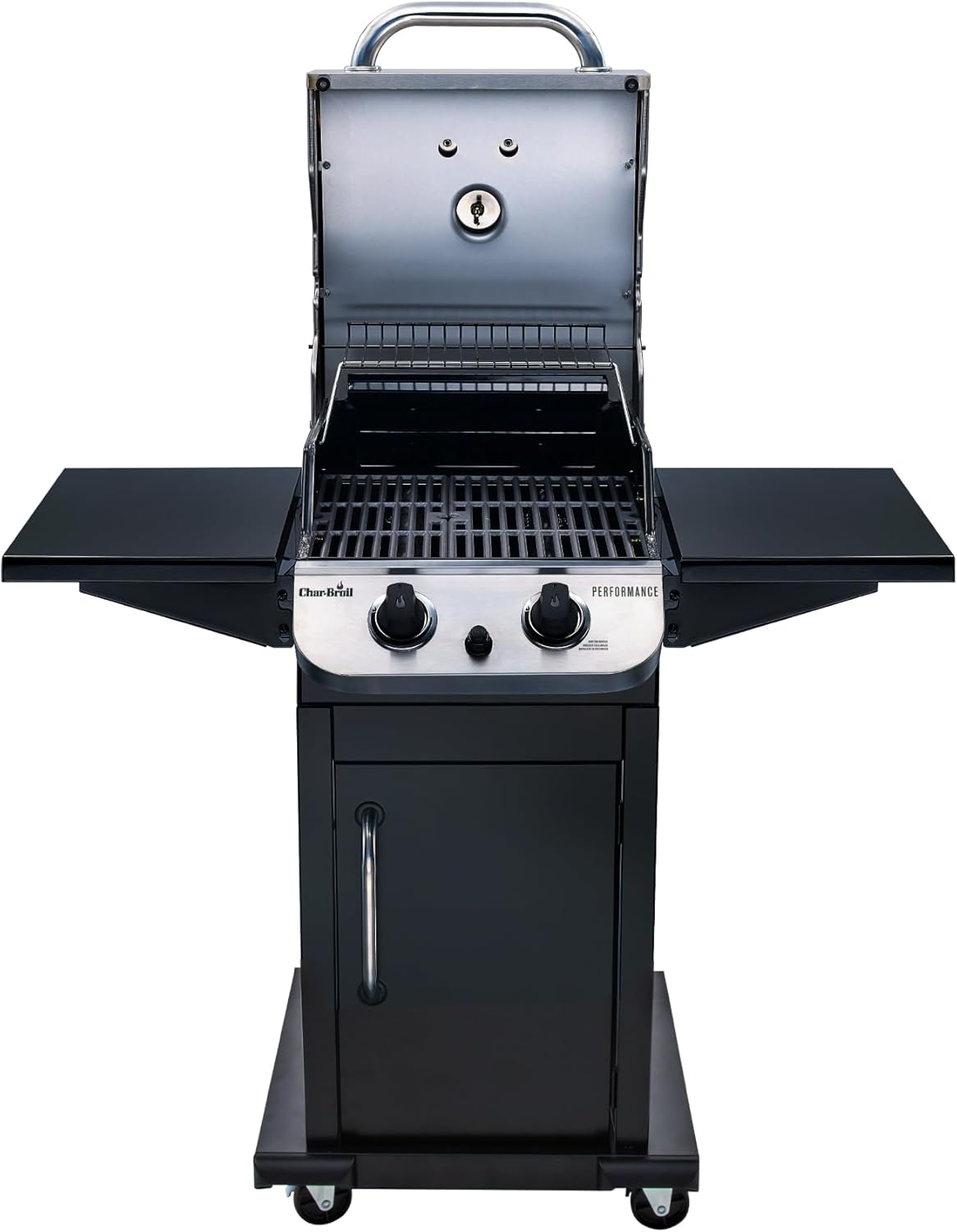 Char-Broil Performance Series Convective 2-Burner Cabinet Propane Gas Stainless Steel Grill - 463673519P1