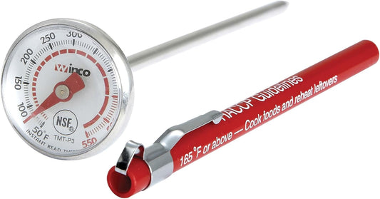 Winco Pocket Test Thermometer with 50 to 550-Degree Fahrenheit Temperature Range