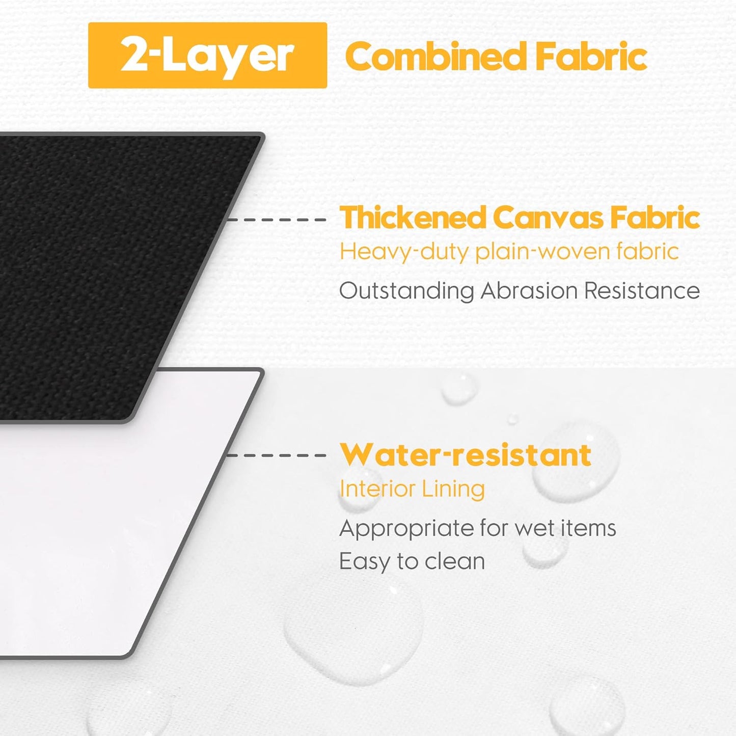 Hinwo 102L XXL Storage Bins, 2-Pack Closet Organizers and Storage, Foldable Clothes Storage Baskets with Handles, Containers for Clothing, Blanket, Comforters, Toys, Bedding (Black)