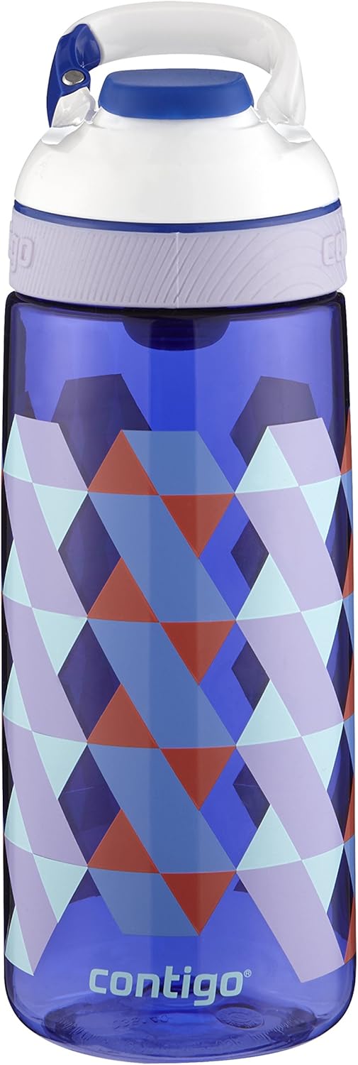 Contigo AUTOSEAL Courtney Kids & Tweens Water Bottle, 20 oz, Cerulean