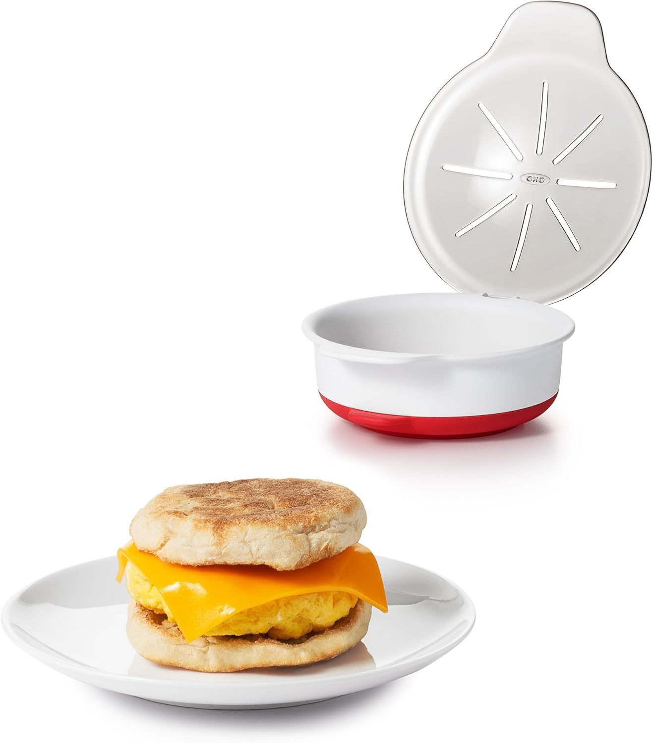 OXO Good Grips Microwave Egg Cooker,White