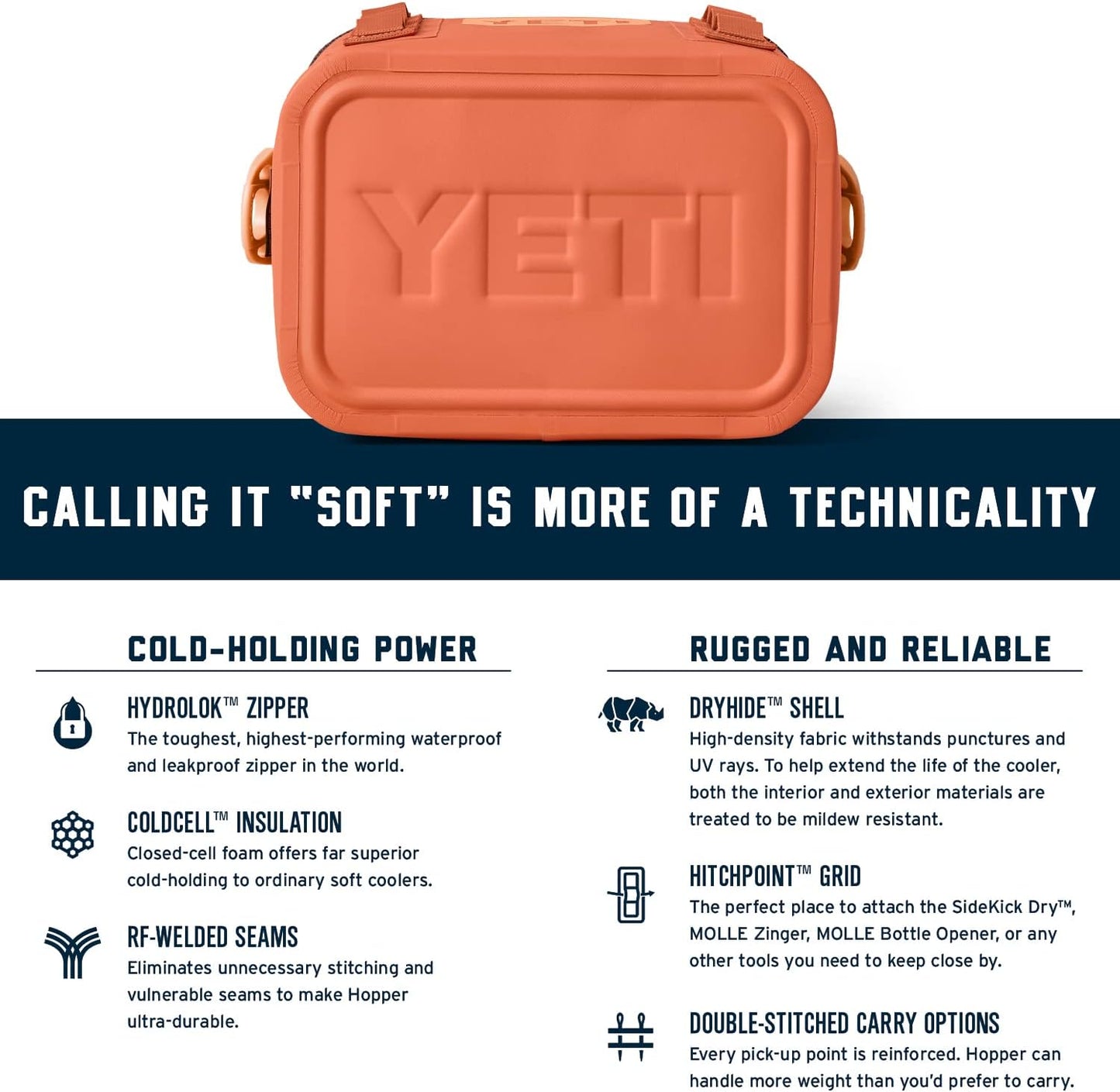 YETI Hopper Flip 8 Portable Soft Cooler