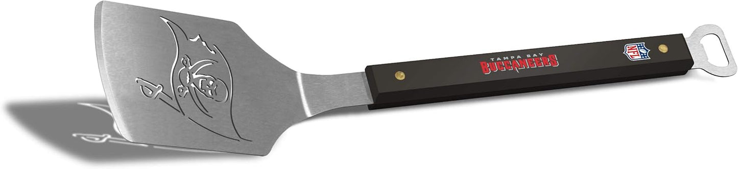 YouTheFan NFL 18" Stainless Steel Sportula (Spatula) with Bottle Opener