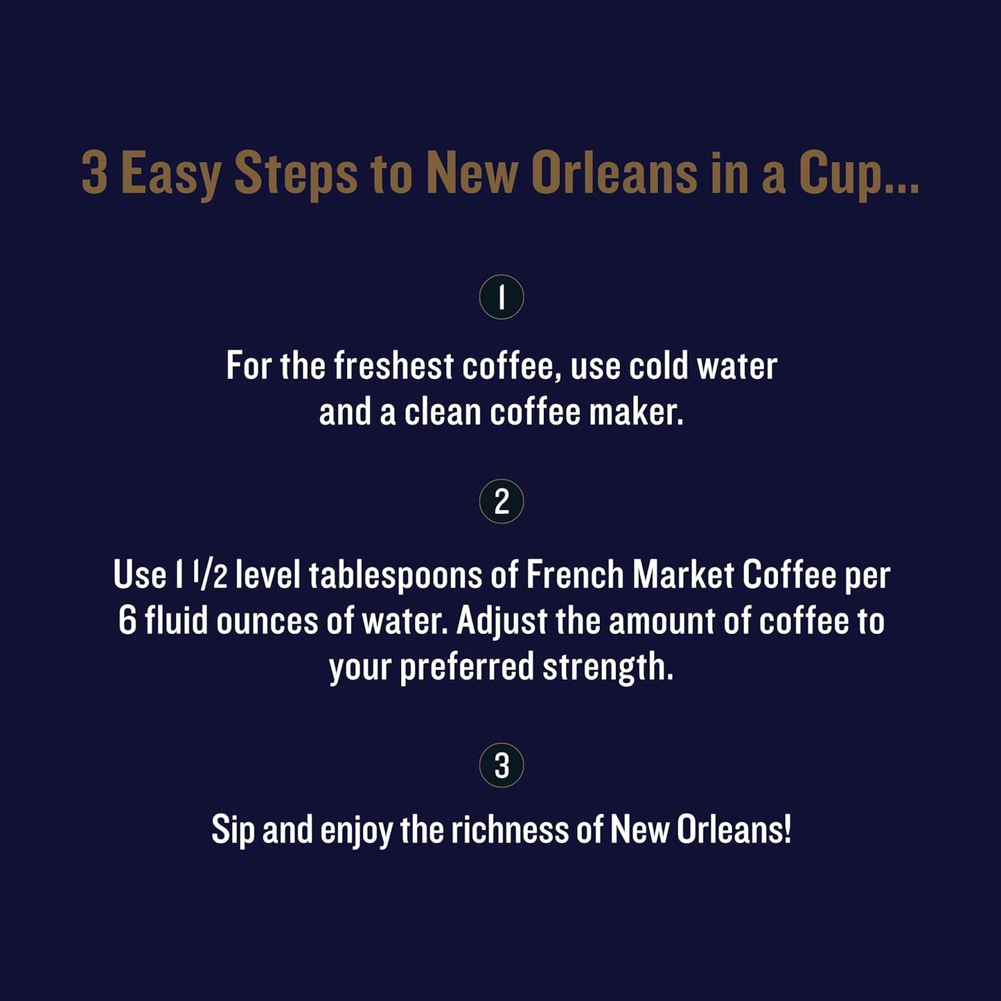 French Market Coffee & Chicory Restaurant Blend Dark Roast Ground Coffee, 12oz Can (Pack of 6)