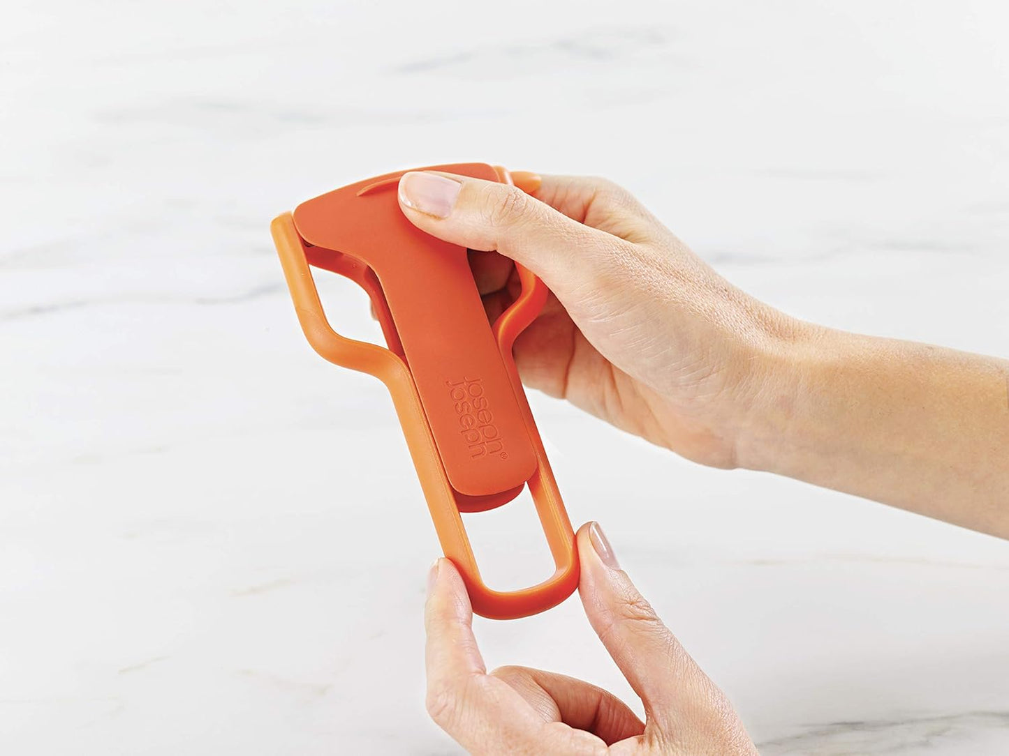 Joseph Joseph SafeStore Peeler, One Size, Orange