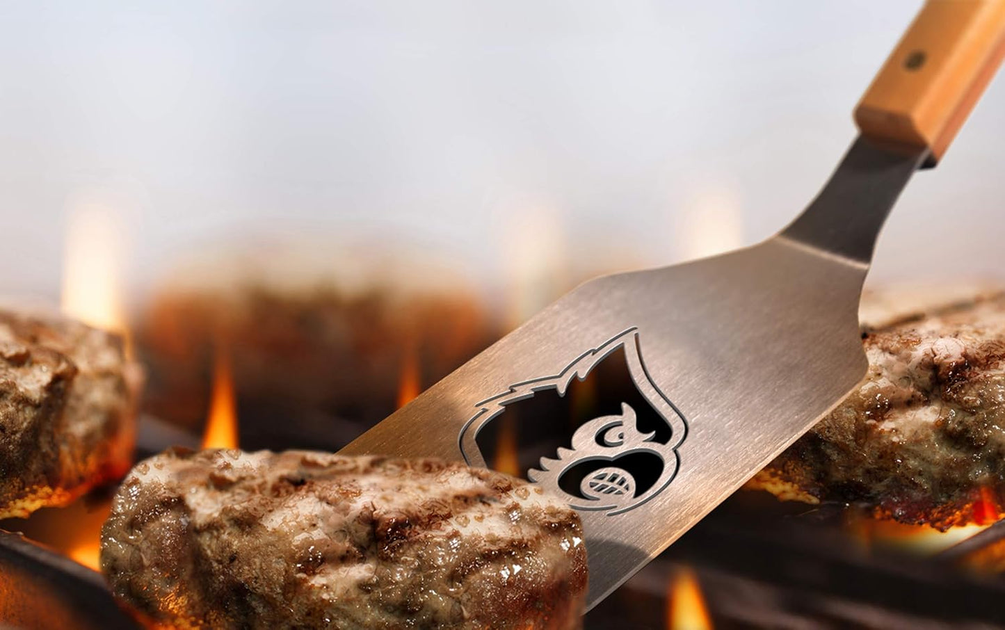 YouTheFan NCAA Classic Series Sportula Stainless Steel Grilling Spatula