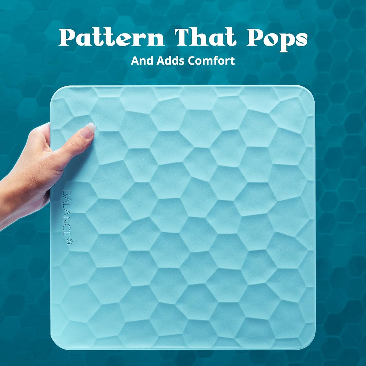 Greater Goods Colorful Designer Bathroom Scale: Non-Slip Silicone Cover, Hidden LED Display, Spot-On Precision, 400 lb Capacity