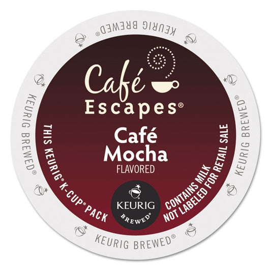Green Mountain Café Escapes Café Mocha K-Cup