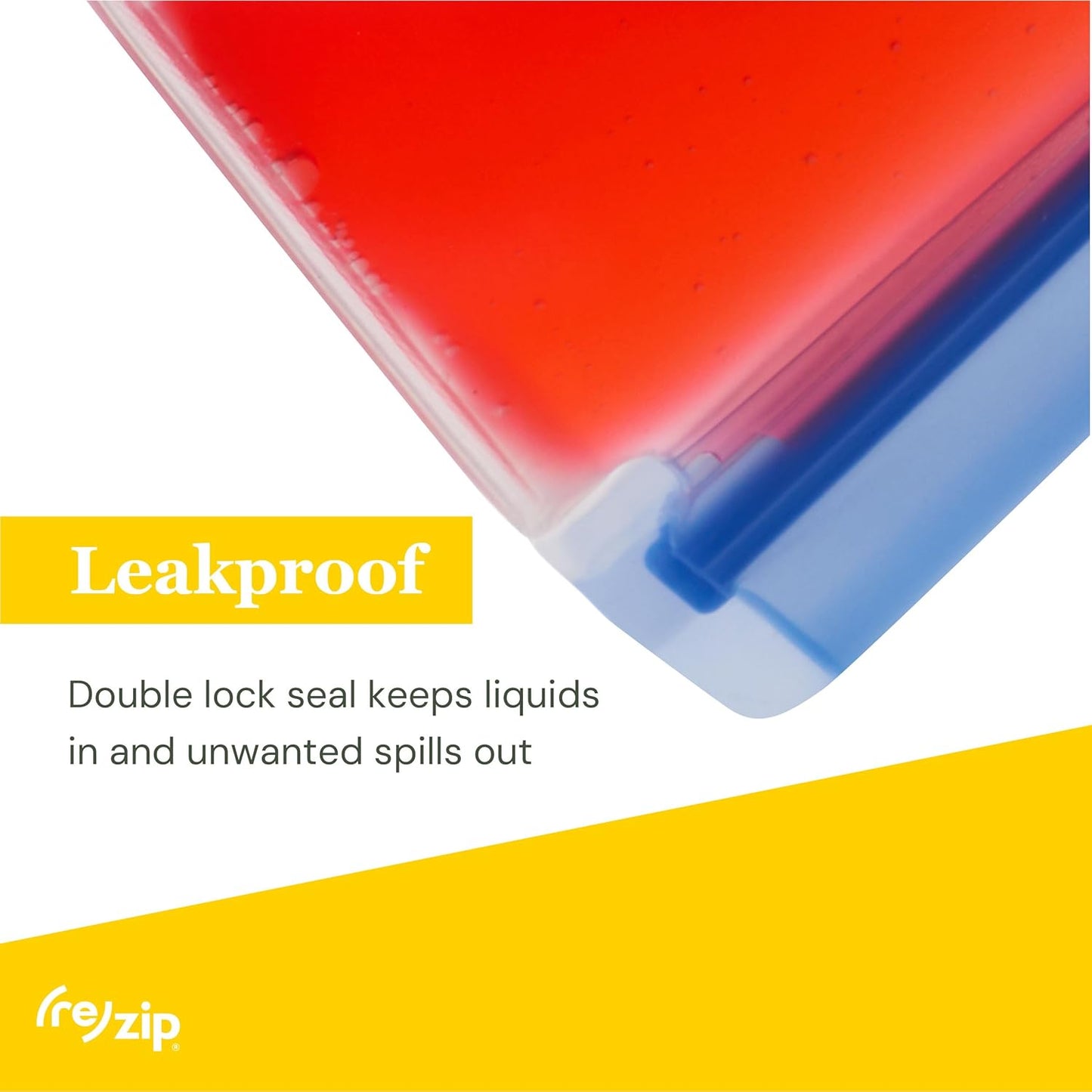 (re) zip 3-Piece Stand-Up Reusable Bag Kit | BPA-Free, Food Grade, Leakproof, Travel Friendly, Freezer and Dishwasher Safe | Quart (1), 2-Cup (1), Snack Size (1) | Gray