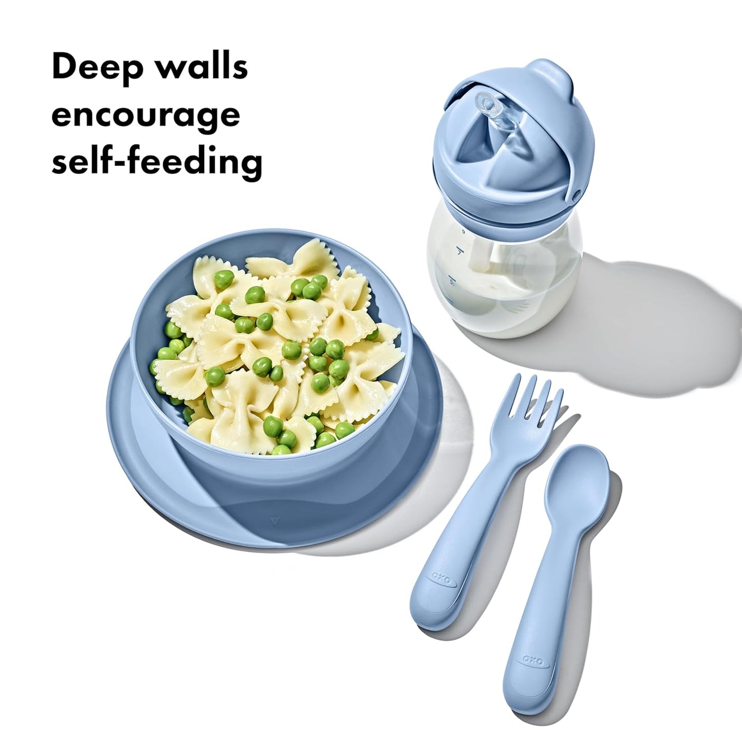 OXO Tot Stick and Stay Suction Bowl - Dusk