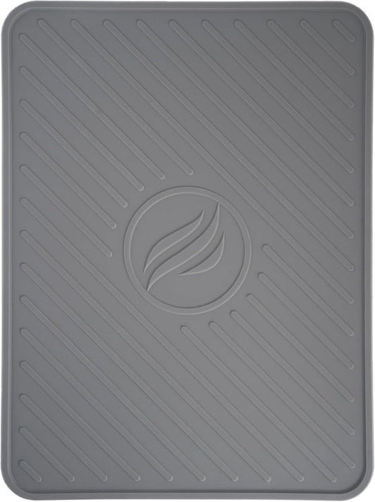 Blackstone 4222 Silicone Large Griddle Spatula Mat, Serving Spoon Drip Pad & Grill Utensil Holder for Kitchen, Stovetop, Cooking & Countertop-Heat Resistant, Non Slip, Heavy Duty (9.25" x 12.2")