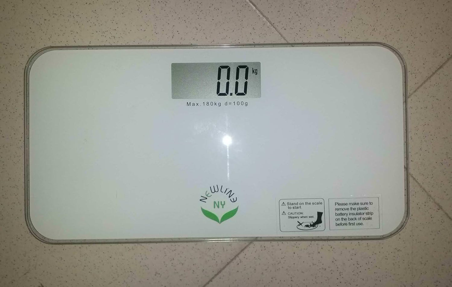 NewlineNY 700 Series Mini Travel Digital Bathroom Scales (no Sleeve) (White)