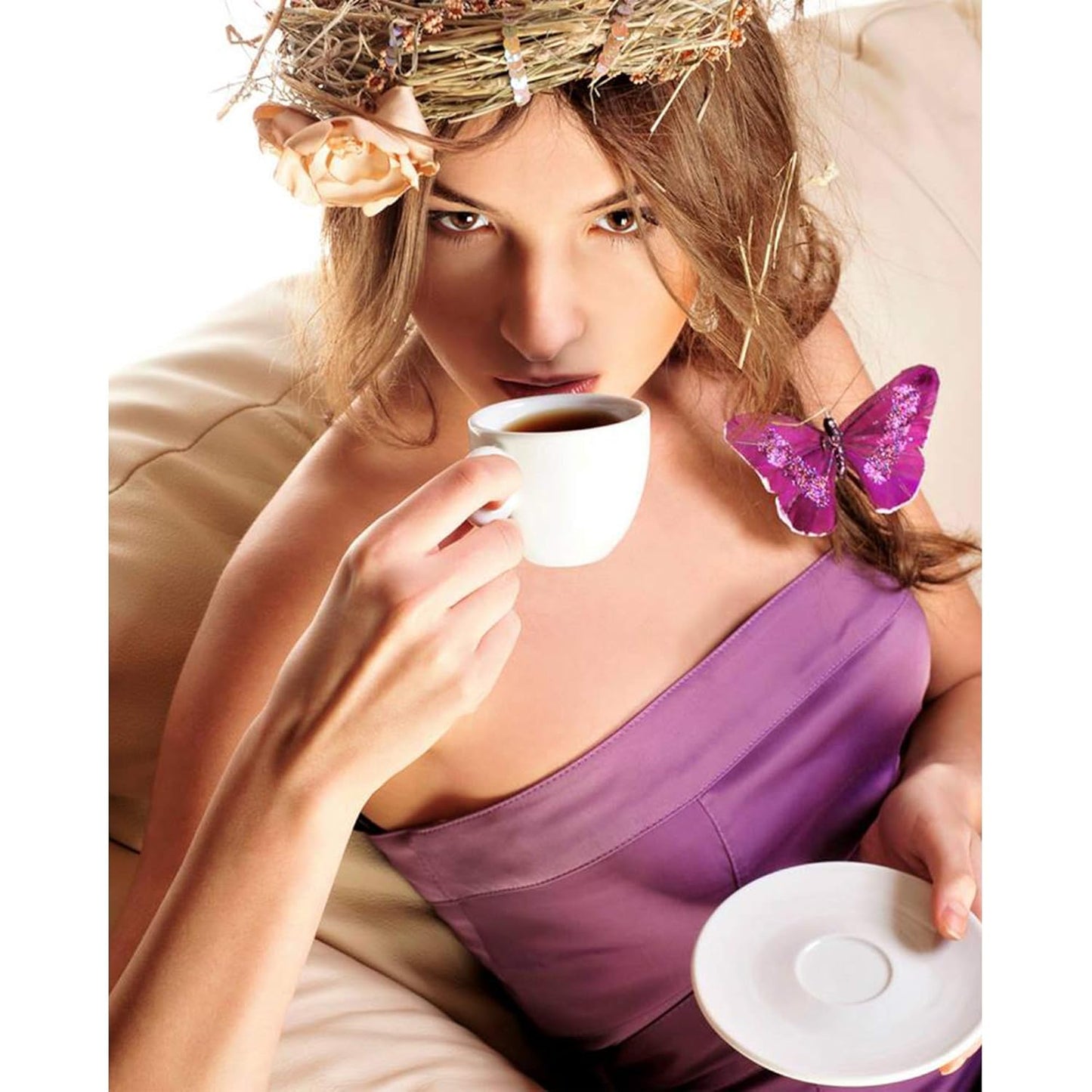 Crazy Cups Decaf Coffee Pods Variety Pack – Flavored & Unflavored Assorted Sampler, 36 Count, Compatible with Keurig K-Cup Brewers