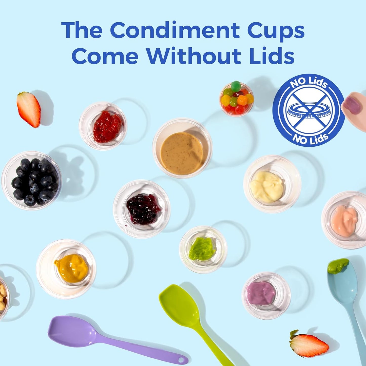 Fit Meal Prep 250 Pack 1 oz BPA Free Condiment Cups No Lids, Disposable Jello Shots Containers, Small Dipping Sauce Cups, Plastic Ramekins in Bulk, Stackable Souffle Cups for Sample, Portioning
