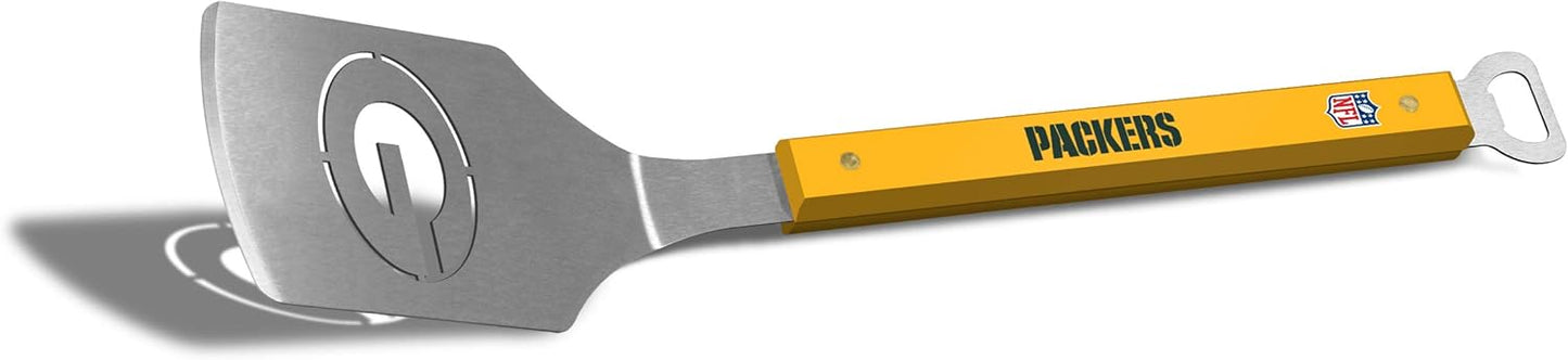 YouTheFan NFL 18" Stainless Steel Sportula (Spatula) with Bottle Opener