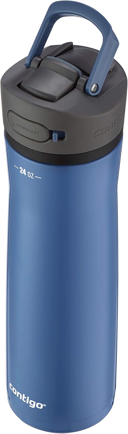 Contigo Ashland 2.0 Water Bottle with AUTOSPOUT Lid 24oz. Blue Corn
