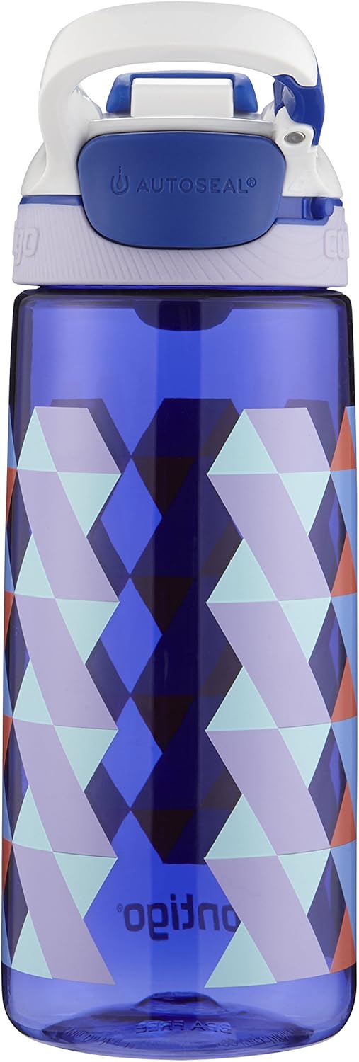 Contigo AUTOSEAL Courtney Kids & Tweens Water Bottle, 20 oz, Cerulean
