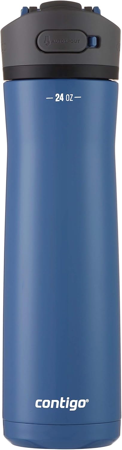 Contigo Ashland 2.0 Water Bottle with AUTOSPOUT Lid 24oz. Blue Corn