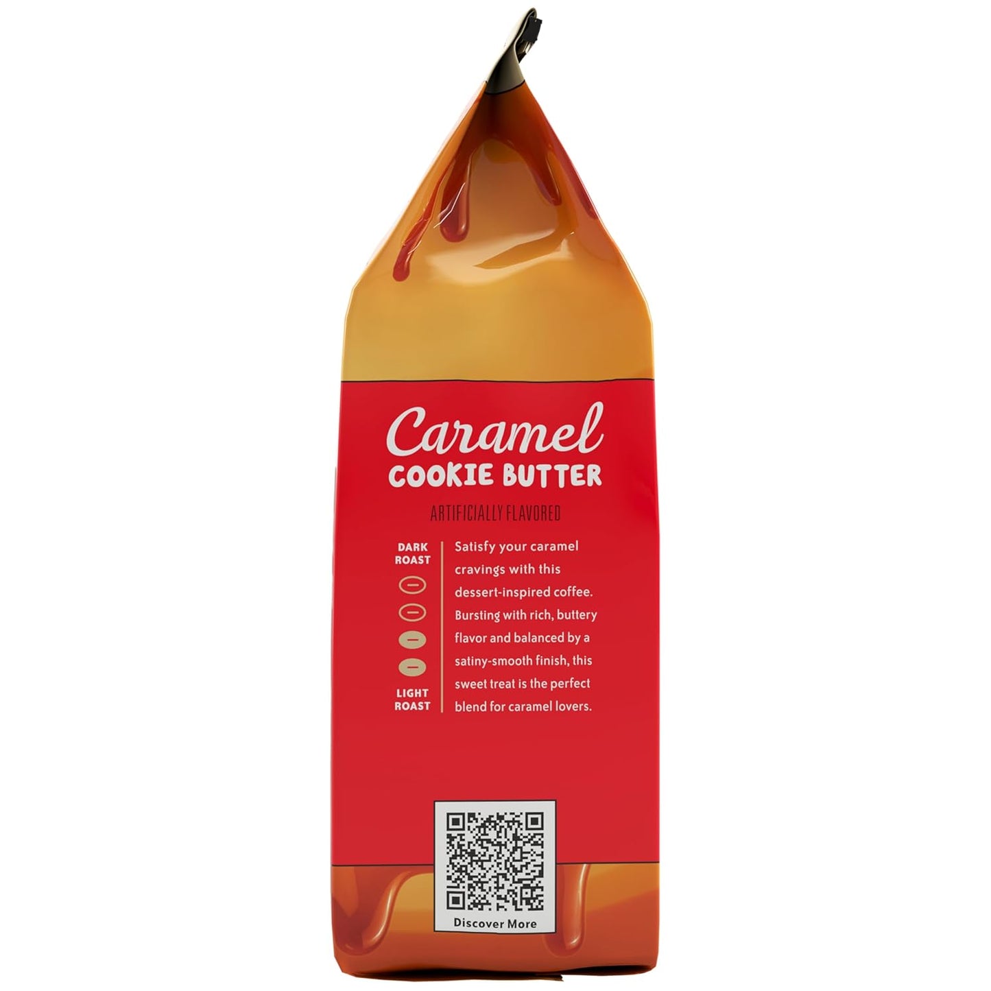 Community Coffee Caramel Cookie Butter Flavored 12 Ounces, Medium Roast Ground Coffee, 12 Ounce Bag (Pack of 1)