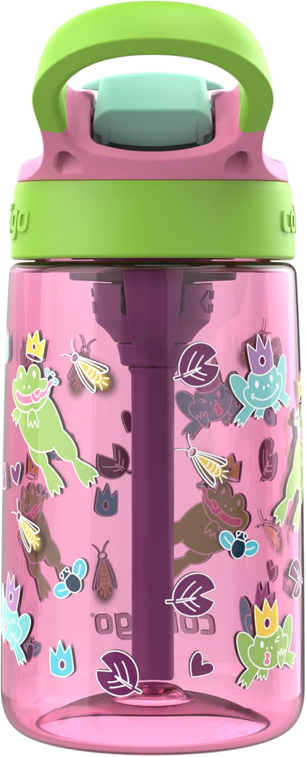 Contigo Kids Water Bottle with Redesigned AUTOSPOUT Straw, 14 oz