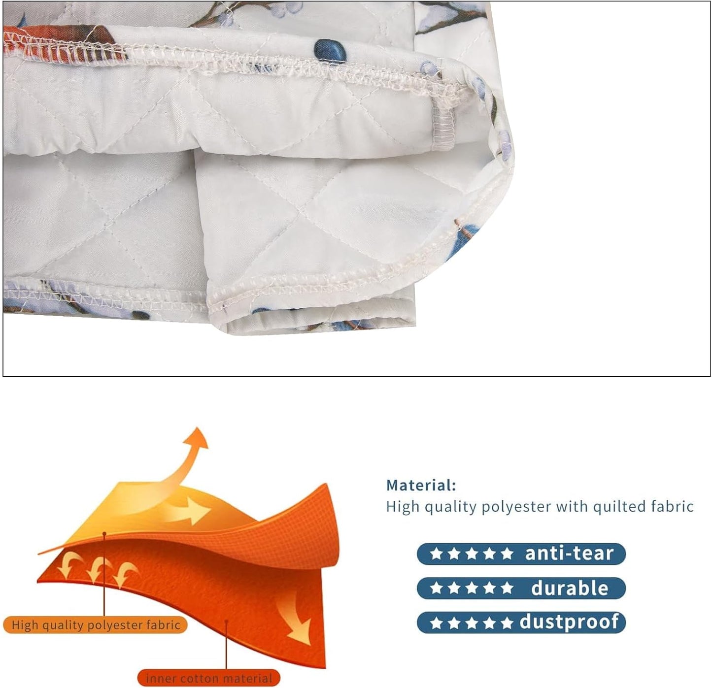 Kitchen Aid Mixer Cover Compatible with 6-8 Quarts Kitchen Aid/Hamilton Stand Mixer/Tilt Head & Bowl Lift Model,Flower Print Mixer Cover Pioneer Woman Kitchen Accessories,Kitchen Aid Mixer Accessories