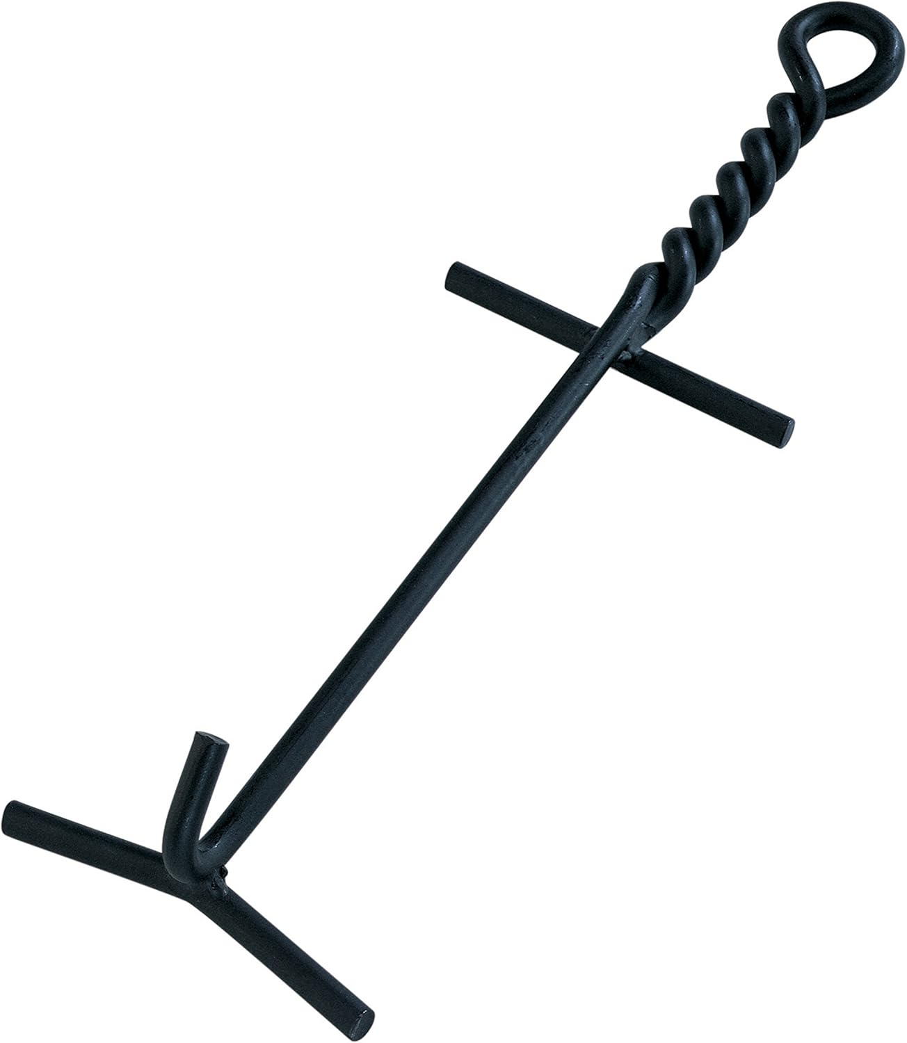 Lodge Camp Dutch Oven Lid Lifter. Black 9 mm bar Stock For Lifting & Carrying Dutch Ovens. (Black Finish), Model Number: A5