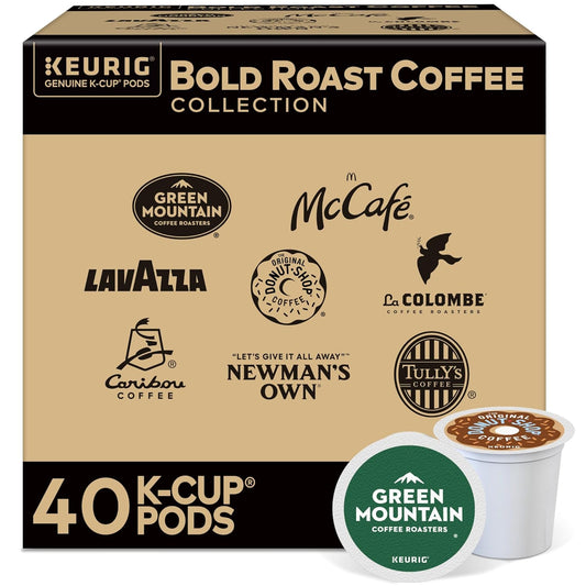 Keurig® Bold Roast Coffee Collection Variety Pack, Keurig Single Serve K-Cup Pods, 40ct