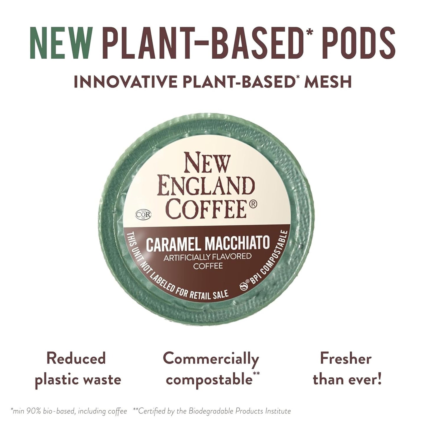 New England Coffee Variety Pack Single Serve Pods, 12ct Box (Pack of 6)