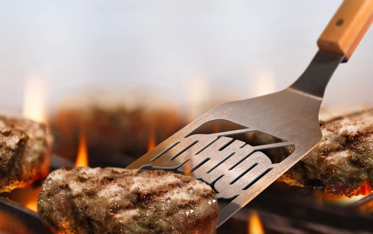 YouTheFan NCAA Classic Series Sportula Stainless Steel Grilling Spatula