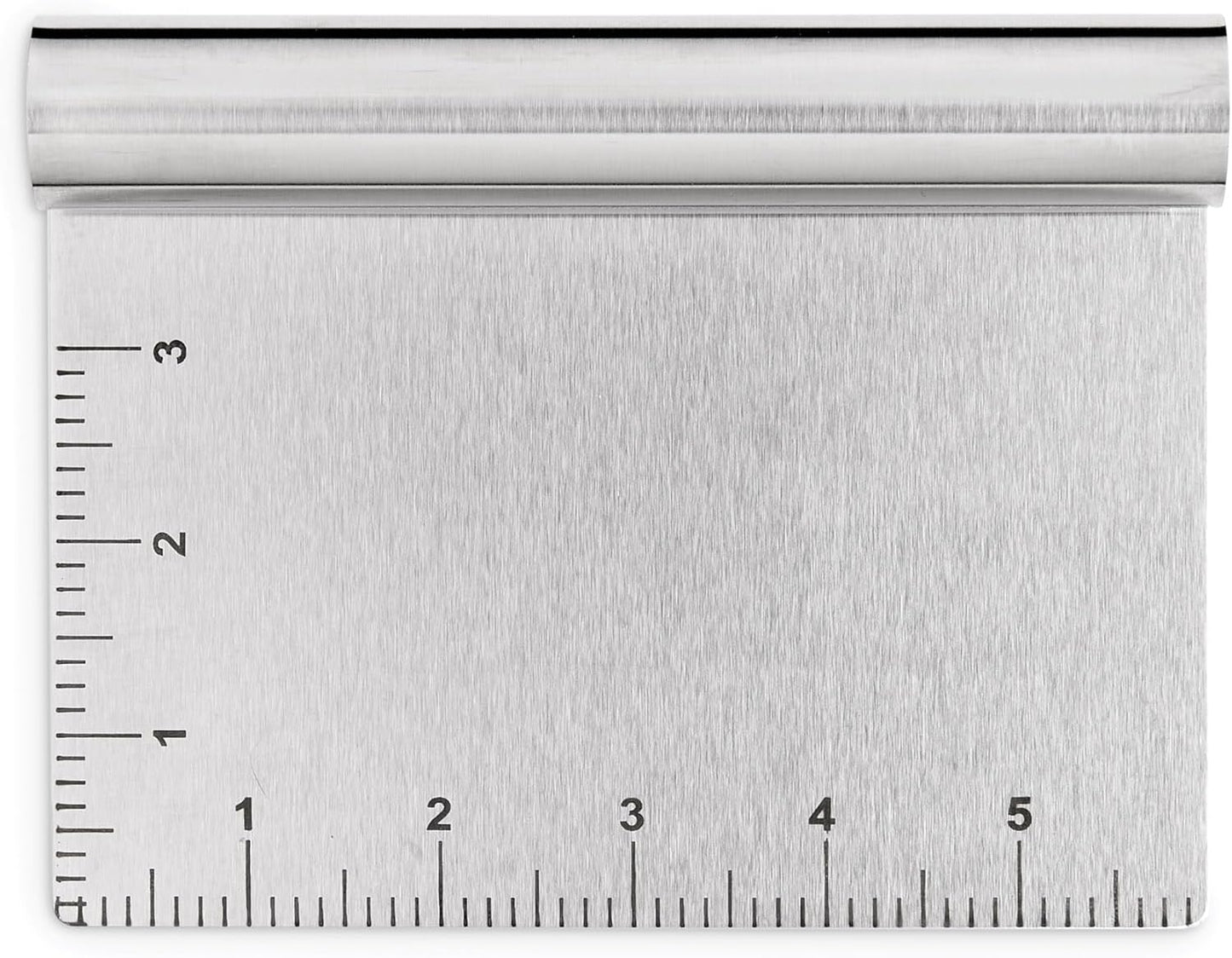 Mrs. Anderson's Baking Pastry Dough Cutter Scraper with Measurements, Stainless Steel