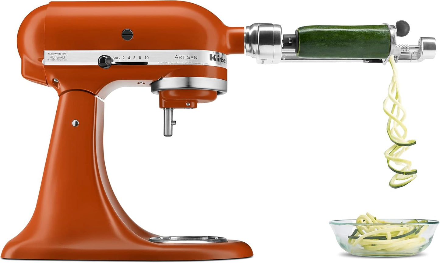 KitchenAid Artisan Series 5 Quart Tilt Head Stand Mixer with Pouring Shield KSM150PS, Scorched Orange