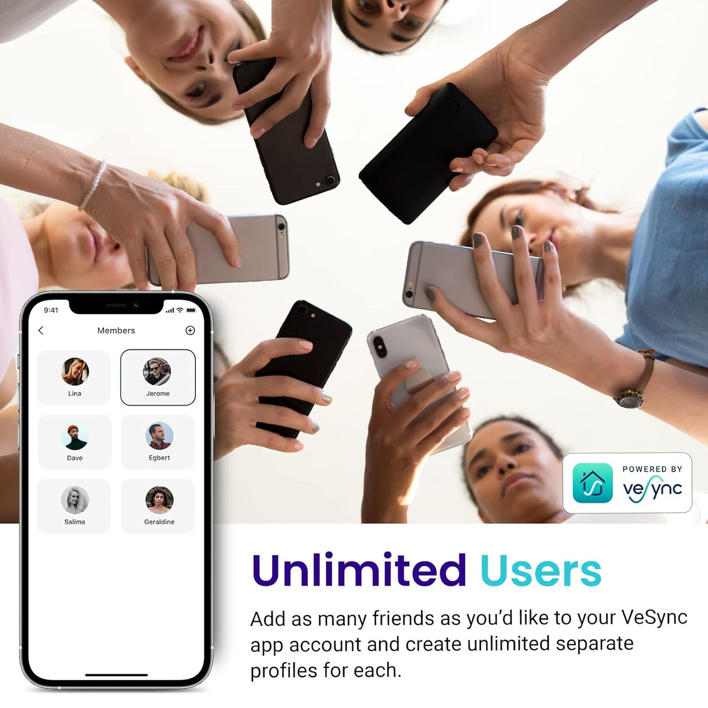 Etekcity Scale for Body Weight and Fat Percentage, FSA&HSA Eligible, Smart Digital LED Bathroom BMI Measurement, Accurate Bluetooth Weighing Machine, Body Composition Analyzer, Ash-black, 400lb