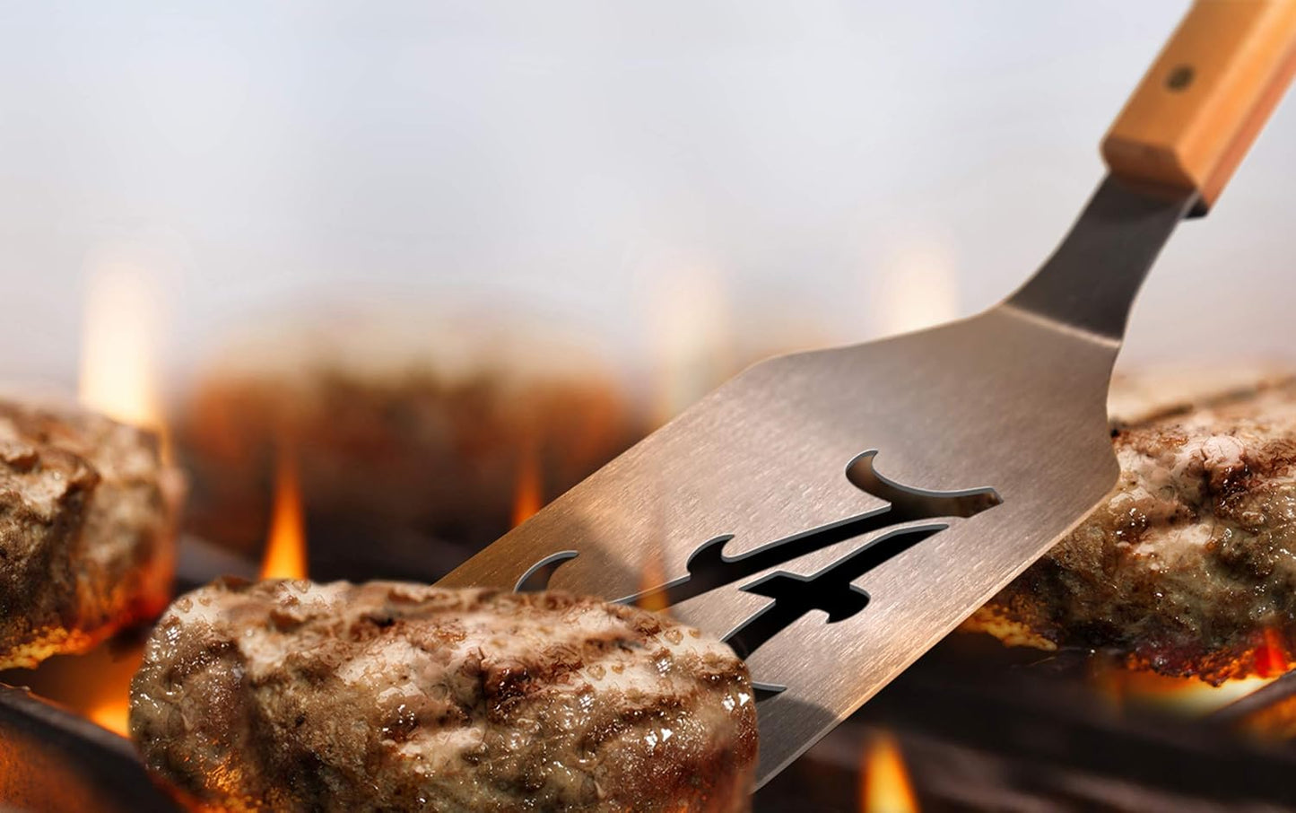 YouTheFan NCAA Classic Series Sportula Stainless Steel Grilling Spatula