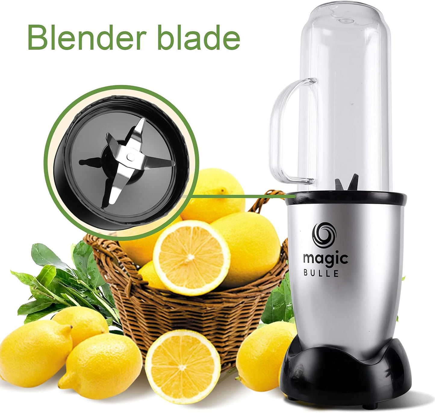 1-pack Magic Bullet Replacement Parts Cross Blades Compatible with Magic Bullet 250w Blender, Juicer and Mixer (Model MB1001)