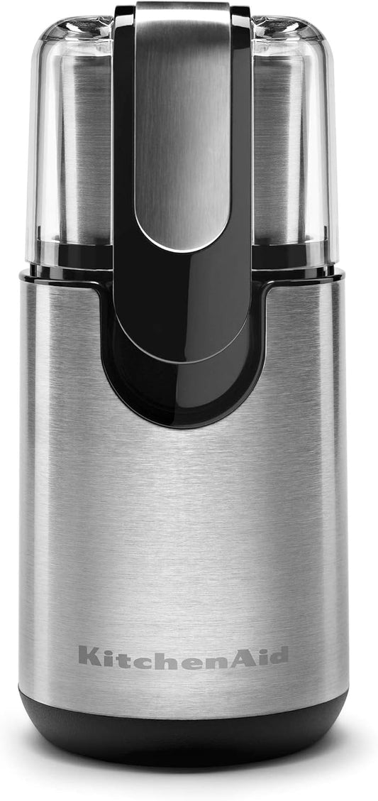 KitchenAid BCG111OB Blade Coffee Grinder, 4 oz, Onyx Black