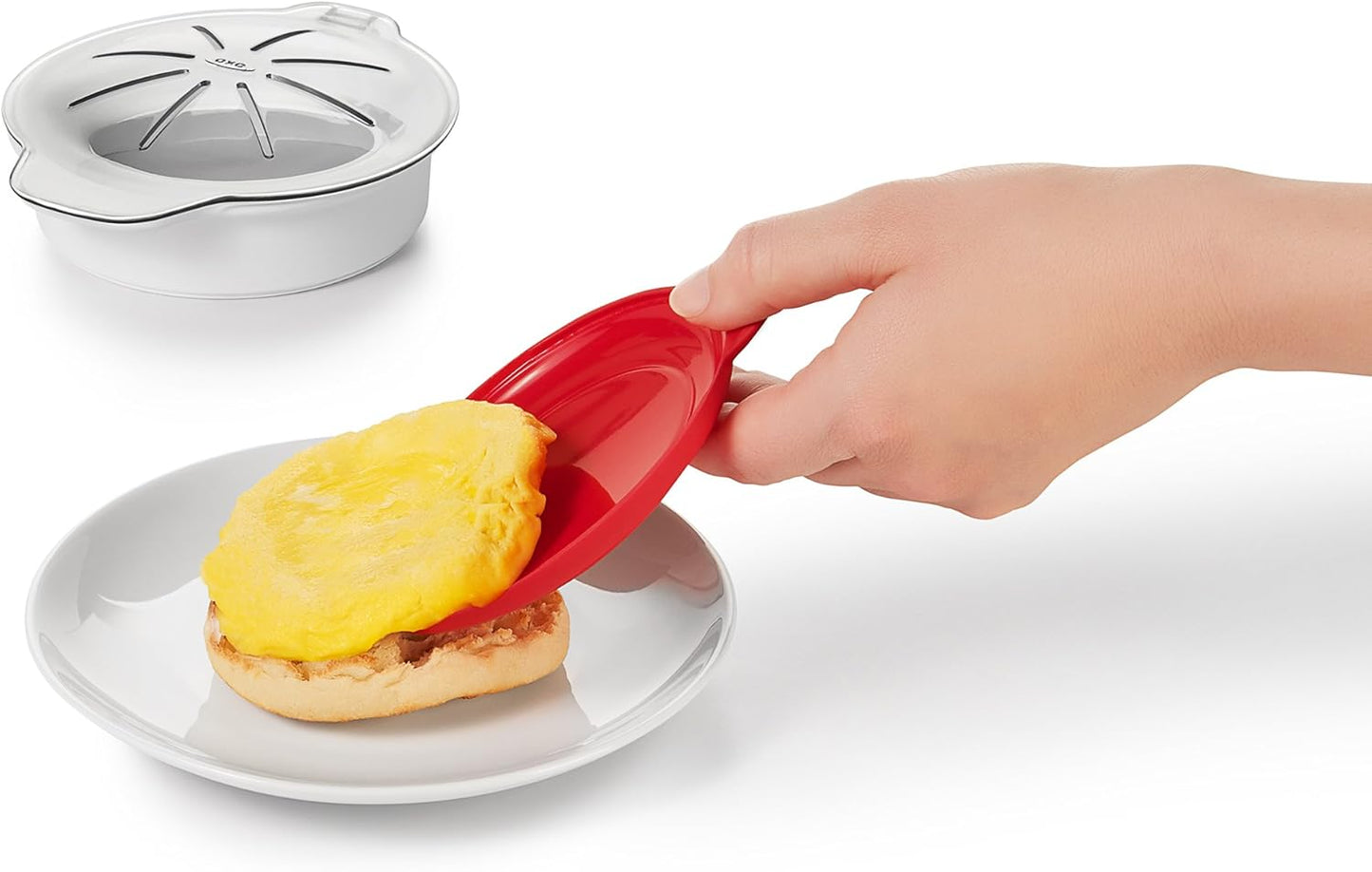 OXO Good Grips Microwave Egg Cooker,White