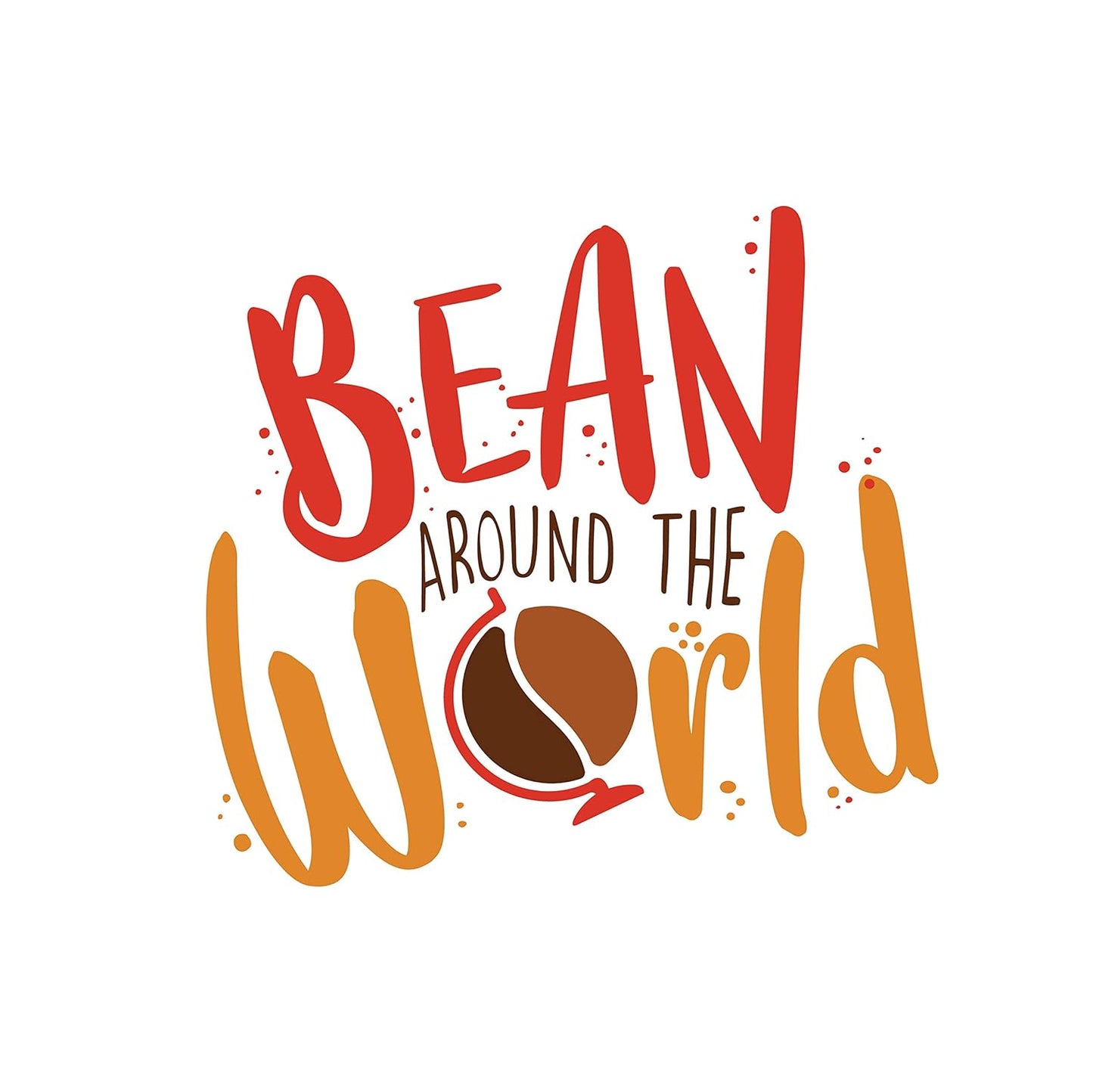 BEAN AROUND THE WORLD Flavored Coffee Compatible With 2.0 Keurig K Cup Brewers, Maple Syrup, 40 Count